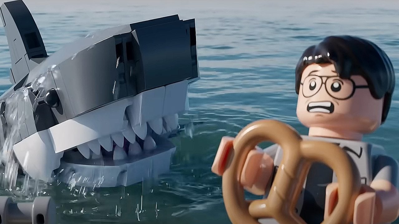 L'omaggio alla Scena Cult della Lego al Film Lo Squalo del 1975