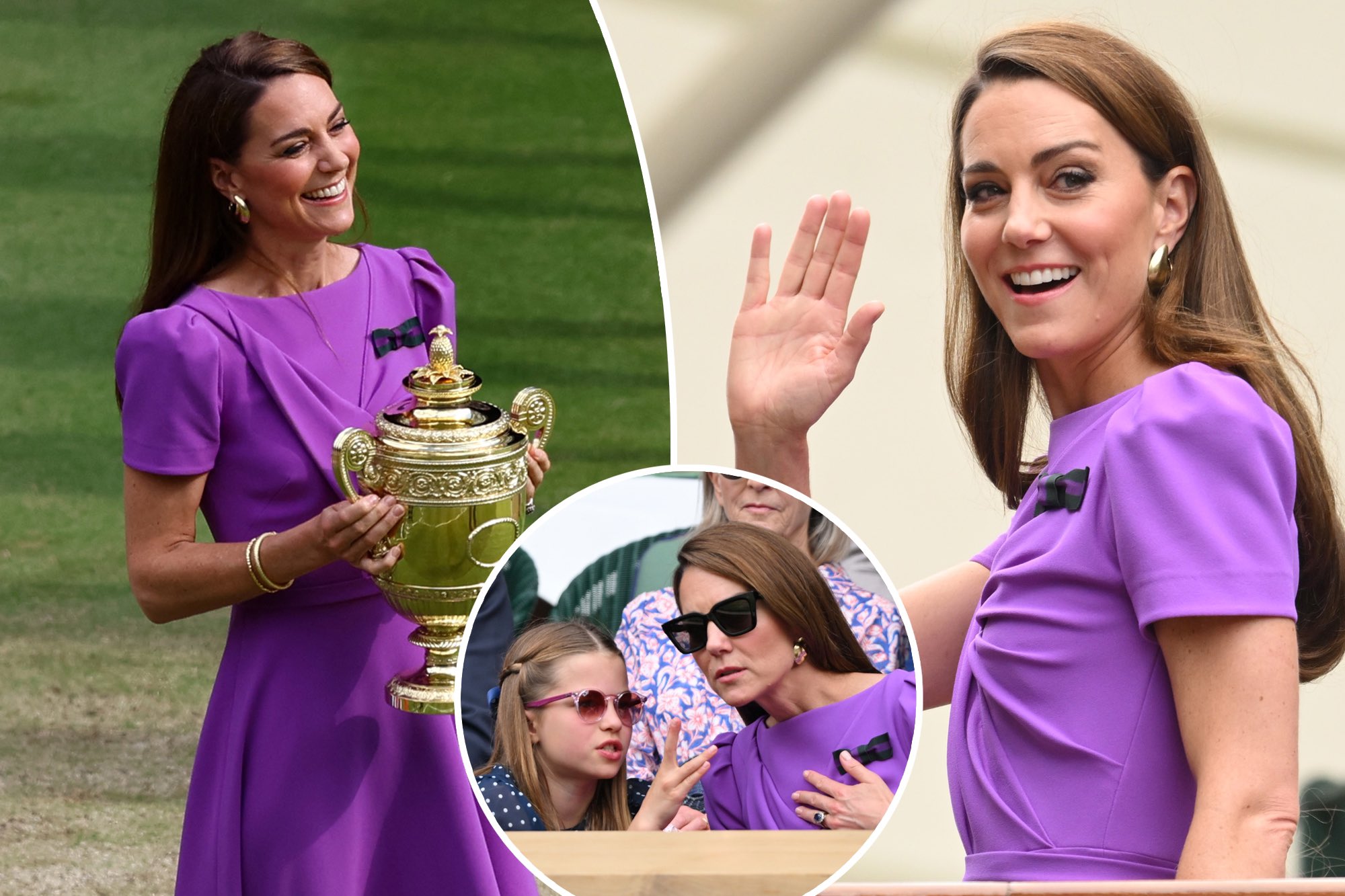 Wimbledon in Piedi: Kate Middleton Incanta il Centrale